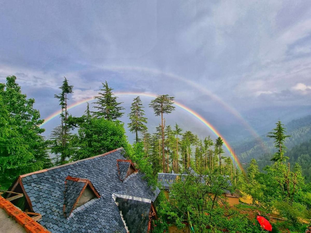 Ishan Log Huts-A Boutique Home Stay Banjar Bagian luar foto
