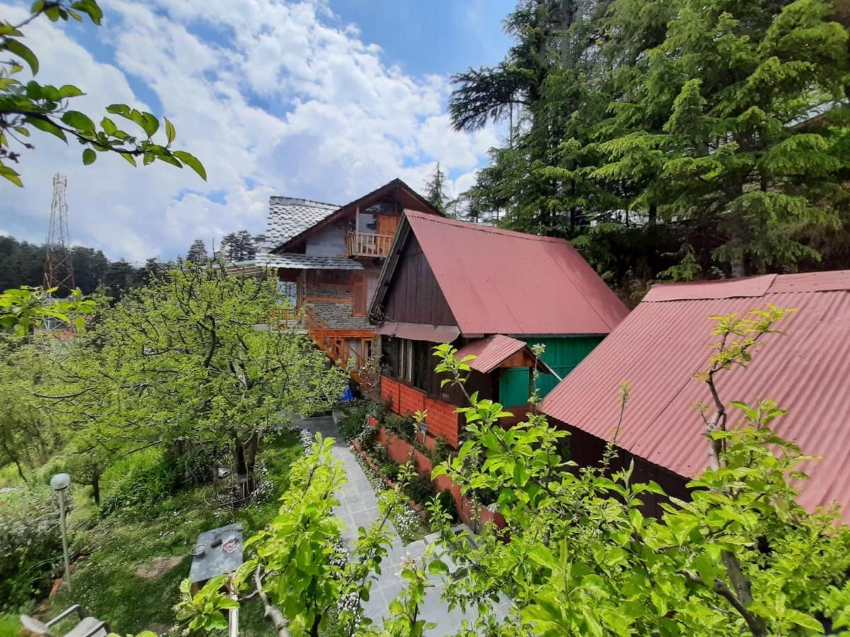 Ishan Log Huts-A Boutique Home Stay Banjar Bagian luar foto